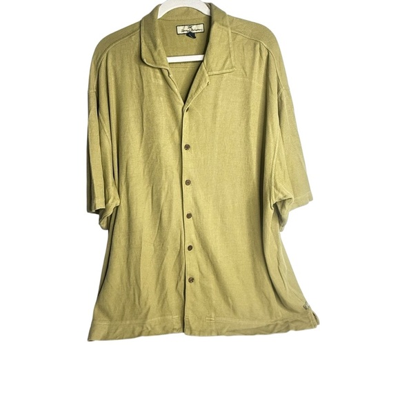 Tommy Bahama Other - Tommy Bahama Olive Casual Button Down Shirt